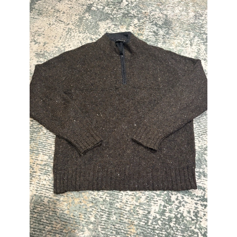Red Maple SportswearXL Men's Alpaca Wool Blend Quarter Zip Sweater